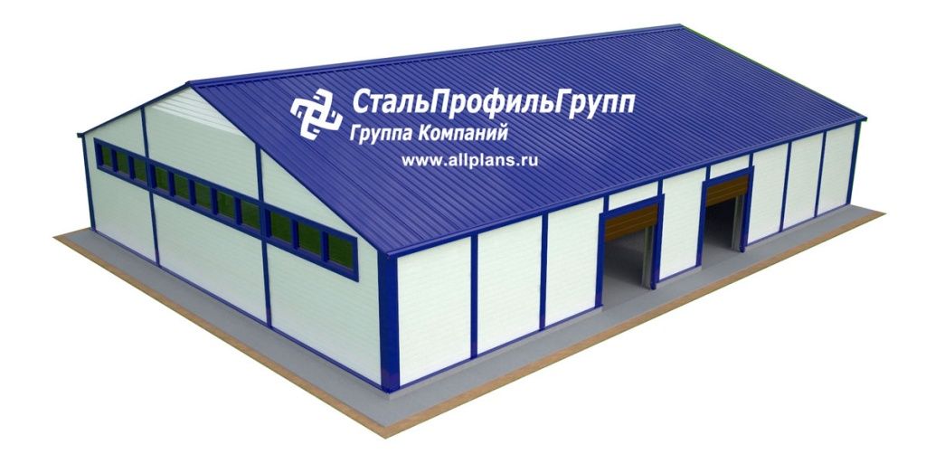 Быстровозводимые ангары из сэндвич-панелей